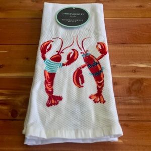 NWT CUTE 😍CYNTIA ROWlLEY kitchen towel set of 2